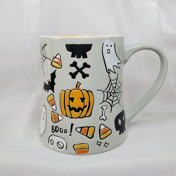 Spectrum Design Other - Halloween Mug With Ghost Bats Pumpkin Designs By Spectrum Designz Coffee cup